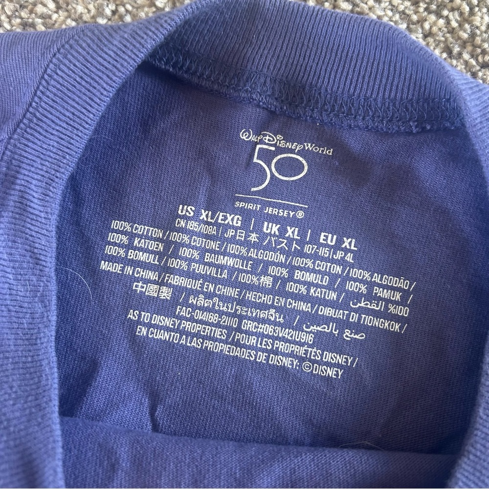 [Disney] Purple Spirit Jersey Holo Logo - Picture 6 of 8